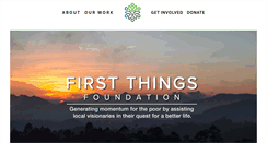 Desktop Screenshot of first-things.org